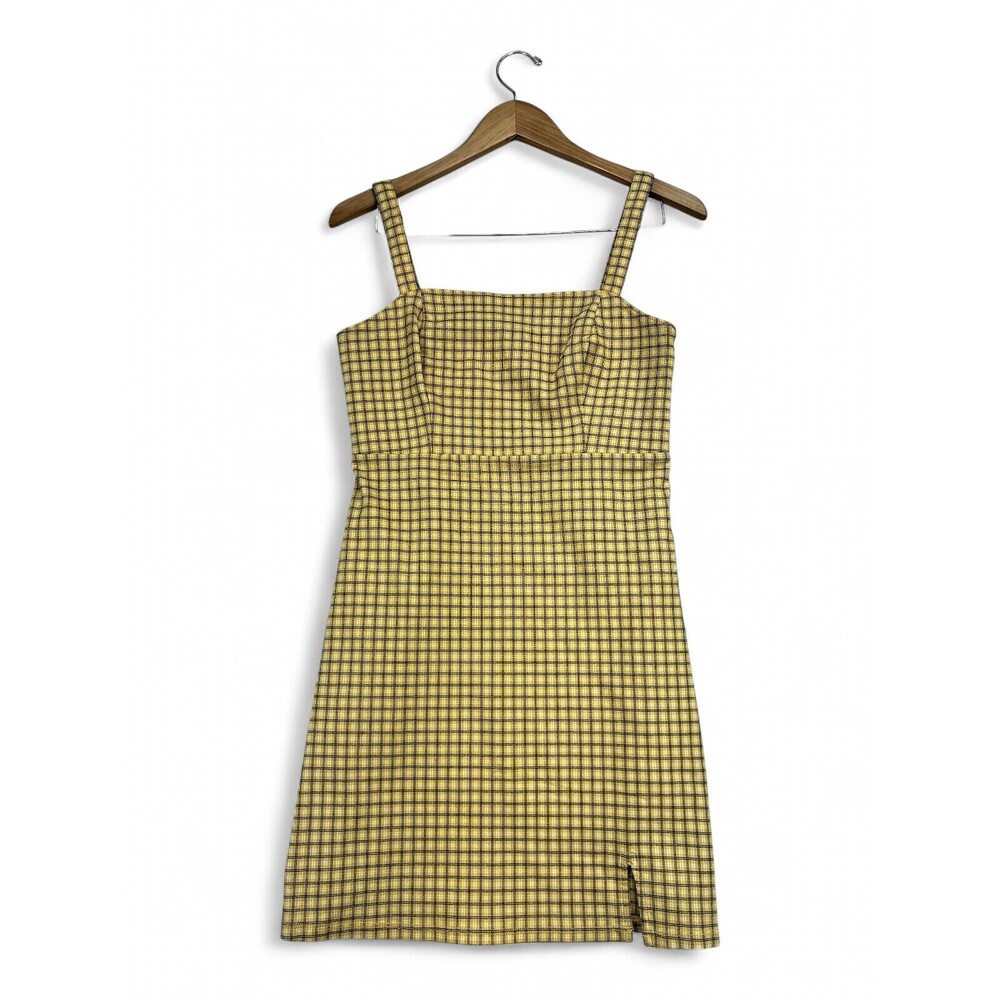 Hollister Yellow Midi Dress Size M